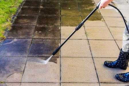 Patio Pressure Washing